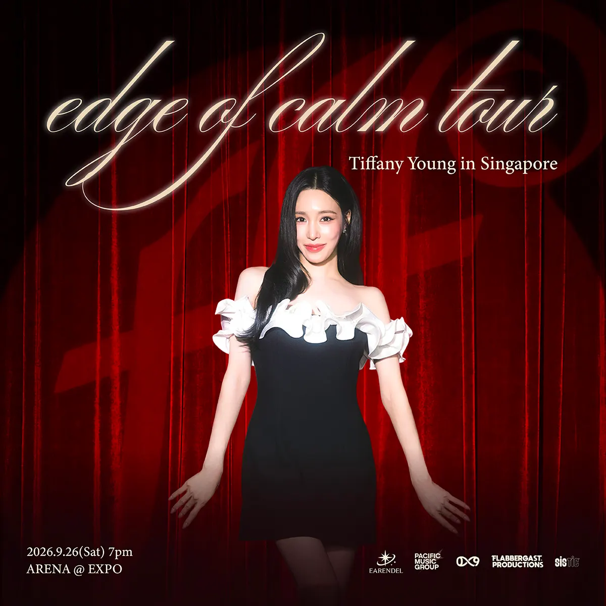 Tiffany Young: Edge of Calm Tour in Singapore