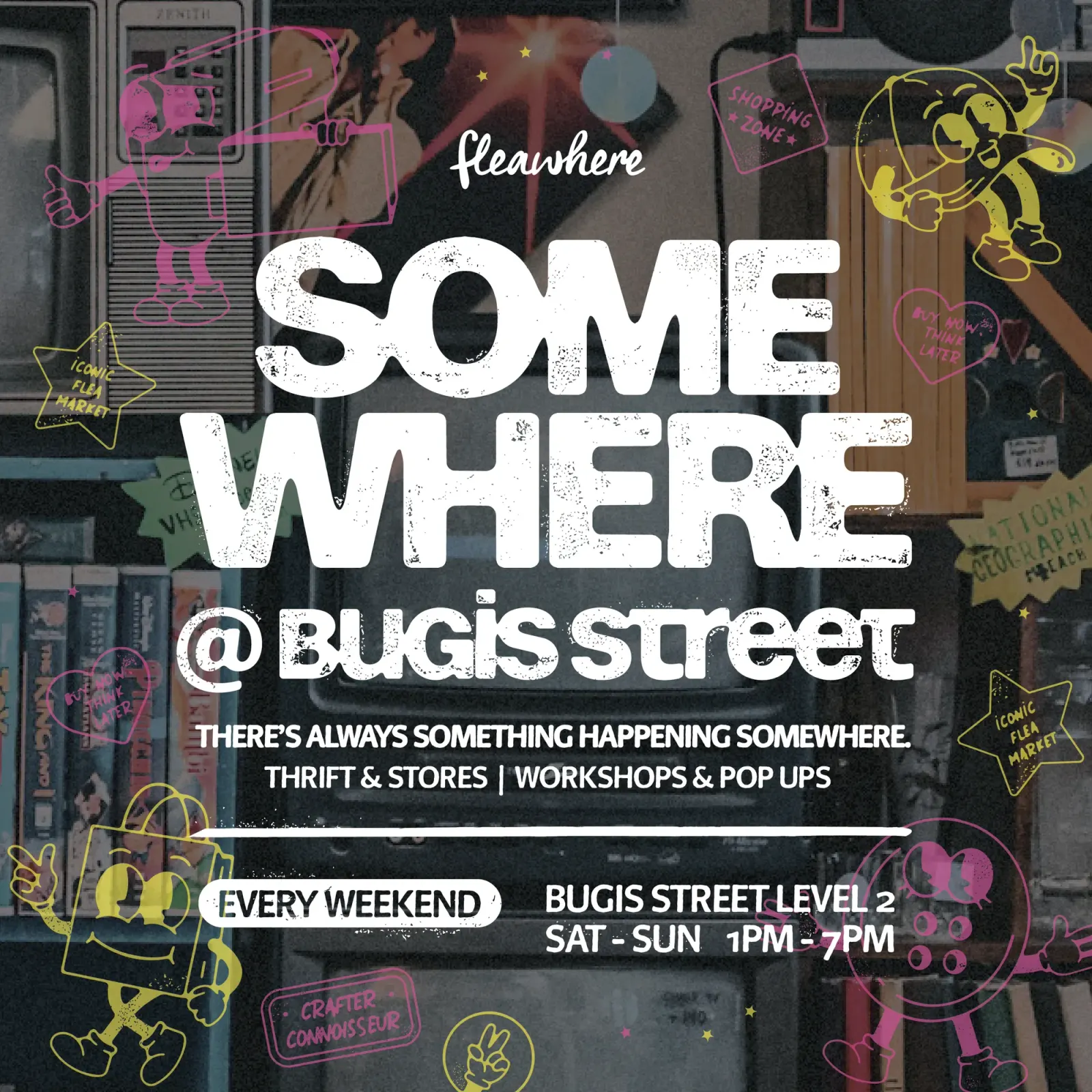 SOMEWHERE @ Bugis by Fleawhere